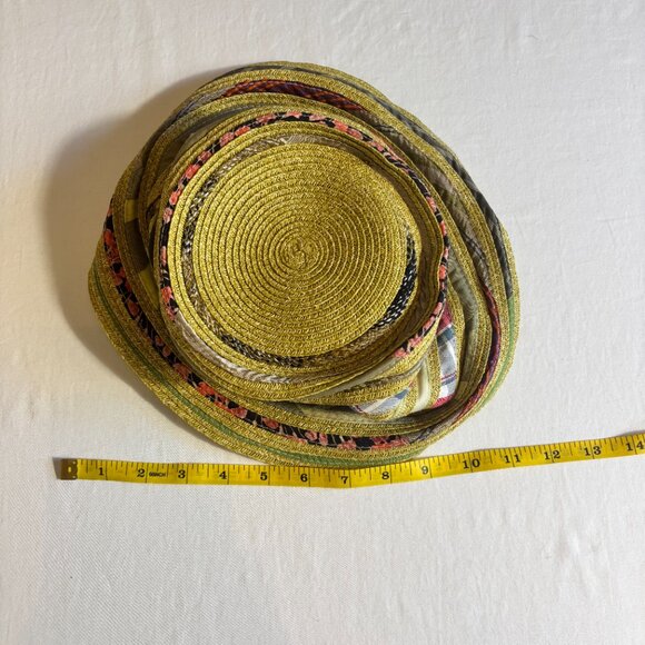 Daniele Meucci Multicolor Striped Bucket Hat – Made in Italy main image 8